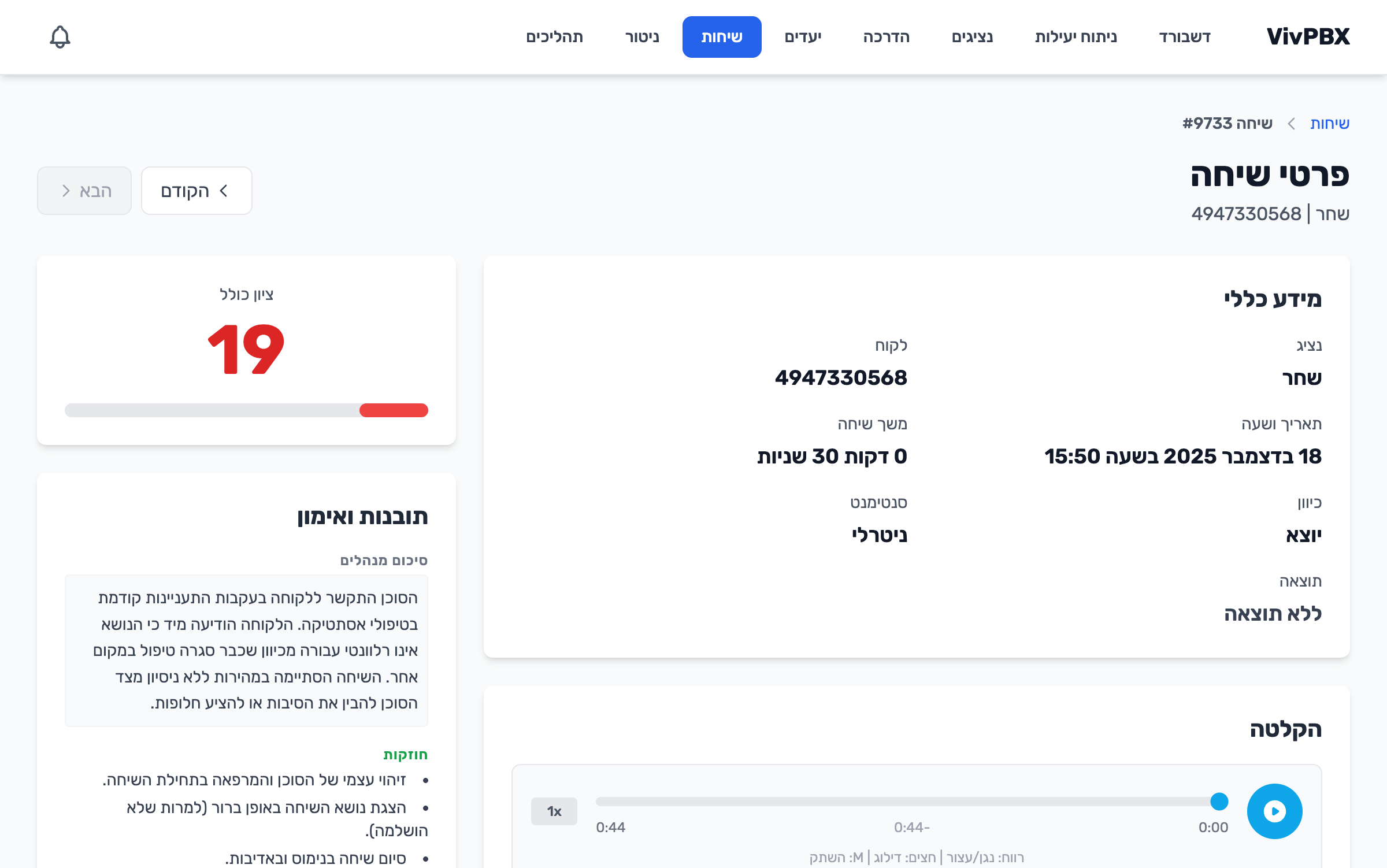 תובנות שיחה מעמיקות